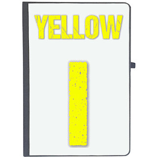                       UDNAG Ruled Notebook Diary 'Navratri | Yellow', [A5 80Pages 80GSM]                                              