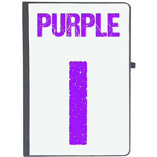                       UDNAG Ruled Notebook Diary 'Navratri | Purple', [A5 80Pages 80GSM]                                              