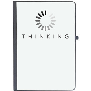                       UDNAG Ruled Notebook Diary 'Thinking', [A5 80Pages 80GSM]                                              