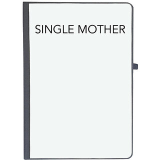                       UDNAG Ruled Notebook Diary 'Mother | Single Mother', [A5 80Pages 80GSM]                                              