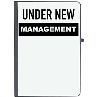                       UDNAG Ruled Notebook Diary 'Couple | Under New Management', [A5 80Pages 80GSM]                                              