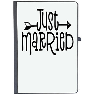                       UDNAG Ruled Notebook Diary 'Wedding Couple | Just Married', [A5 80Pages 80GSM]                                              