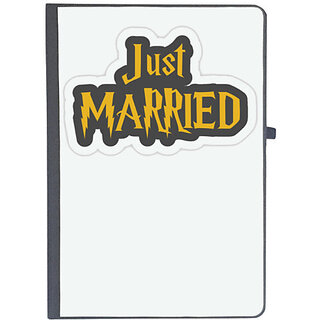                       UDNAG Ruled Notebook Diary 'Couple | Just Marriedd', [A5 80Pages 80GSM]                                              