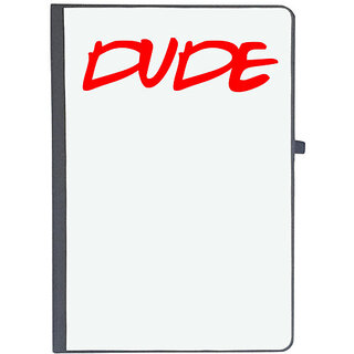                       UDNAG Ruled Notebook Diary 'Couple | Dude', [A5 80Pages 80GSM]                                              