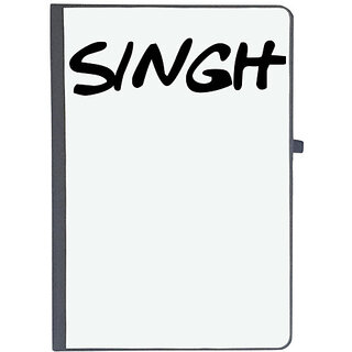                       UDNAG Ruled Notebook Diary 'Singh', [A5 80Pages 80GSM]                                              