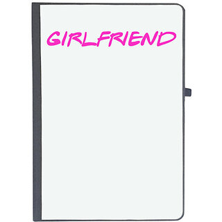                       UDNAG Ruled Notebook Diary 'Couple | Girlfriend', [A5 80Pages 80GSM]                                              