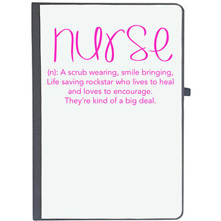                       UDNAG Ruled Notebook Diary 'Nurse', [A5 80Pages 80GSM]                                              