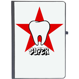                       UDNAG Ruled Notebook Diary 'Dentist | Super tooth', [A5 80Pages 80GSM]                                              