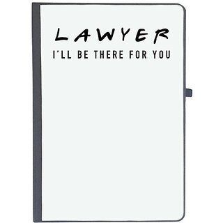                       UDNAG Ruled Notebook Diary 'Lawyer | Lawyer there for you', [A5 80Pages 80GSM]                                              