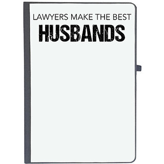                       UDNAG Ruled Notebook Diary 'Lawyer | Lawyers make the best Husbands', [A5 80Pages 80GSM]                                              
