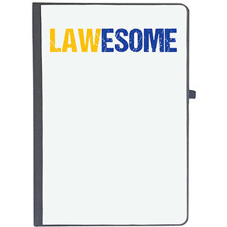                       UDNAG Ruled Notebook Diary 'Lawyer | Lawesome', [A5 80Pages 80GSM]                                              