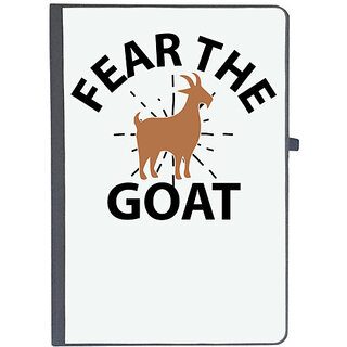                       UDNAG Ruled Notebook Diary 'Goat | fear the goat', [A5 80Pages 80GSM]                                              