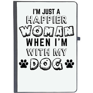                       UDNAG Ruled Notebook Diary 'Dog | I'm Just A', [A5 80Pages 80GSM]                                              