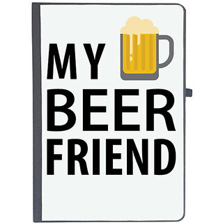                       UDNAG Ruled Notebook Diary 'Beer | My Beer Friend', [A5 80Pages 80GSM]                                              