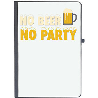                       UDNAG Ruled Notebook Diary 'Beer | No Beer No Party', [A5 80Pages 80GSM]                                              