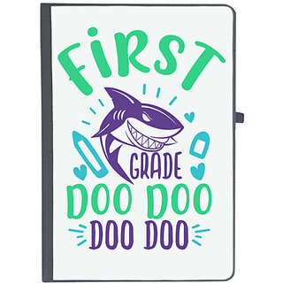                       UDNAG Ruled Notebook Diary 'Shark | 1st grade doo doo', [A5 80Pages 80GSM]                                              