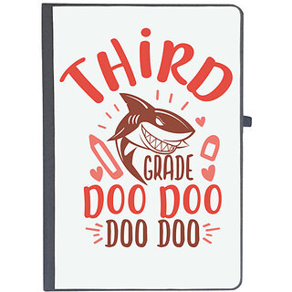                       UDNAG Ruled Notebook Diary 'School Teacher | 3rd grade doo doo', [A5 80Pages 80GSM]                                              