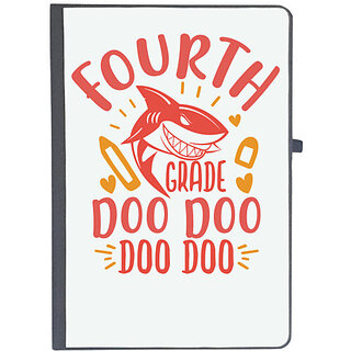                       UDNAG Ruled Notebook Diary 'School Teacher | 4th grade doo doo', [A5 80Pages 80GSM]                                              