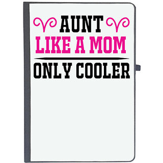                       UDNAG Ruled Notebook Diary 'Aunt | aunt like a mom only cooler', [A5 80Pages 80GSM]                                              