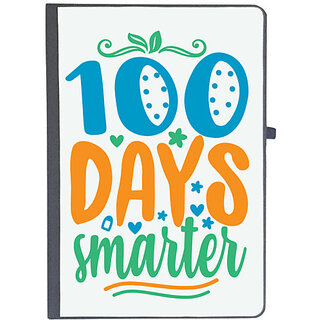                       UDNAG Ruled Notebook Diary 'Smarter | 100 days smarter', [A5 80Pages 80GSM]                                              