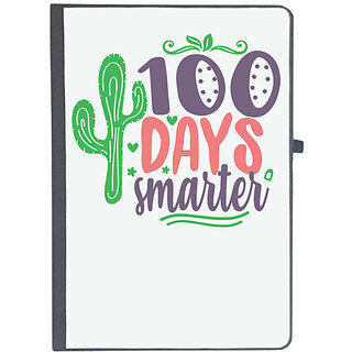                       UDNAG Ruled Notebook Diary 'Smarter | 100 days smarterr', [A5 80Pages 80GSM]                                              