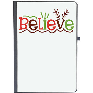                      UDNAG Ruled Notebook Diary 'Believe | believe', [A5 80Pages 80GSM]                                              