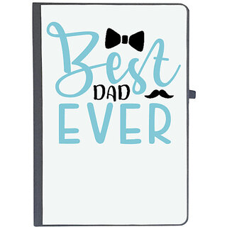                       UDNAG Ruled Notebook Diary 'Dad Father | Best dad ever', [A5 80Pages 80GSM]                                              