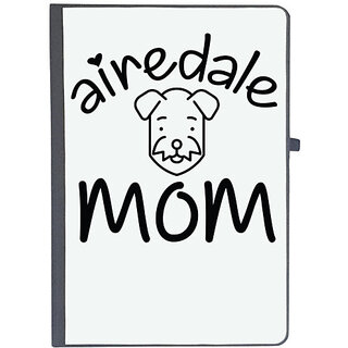                       UDNAG Ruled Notebook Diary 'Mom | airedale mom', [A5 80Pages 80GSM]                                              