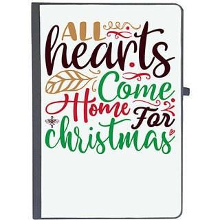                       UDNAG Ruled Notebook Diary 'Christmas | all hearts come home christmas', [A5 80Pages 80GSM]                                              