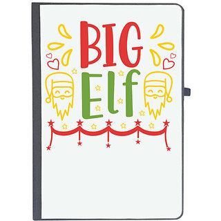                       UDNAG Ruled Notebook Diary 'Christmas | Big elf', [A5 80Pages 80GSM]                                              