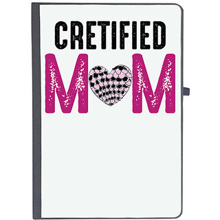                       UDNAG Ruled Notebook Diary 'Mom | CRETIFIED MOM', [A5 80Pages 80GSM]                                              