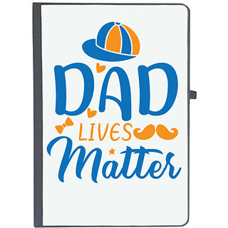                       UDNAG Ruled Notebook Diary 'Dad Father | Dad lives matter', [A5 80Pages 80GSM]                                              