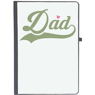                       UDNAG Ruled Notebook Diary 'Dad Father | Dad, est 2019', [A5 80Pages 80GSM]                                              