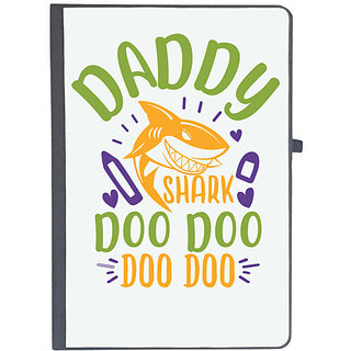                       UDNAG Ruled Notebook Diary 'Shark | dady shark doo doo', [A5 80Pages 80GSM]                                              