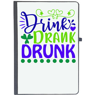                       UDNAG Ruled Notebook Diary 'School Teacher | drink drank drunk', [A5 80Pages 80GSM]                                              