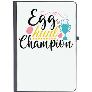                       UDNAG Ruled Notebook Diary 'Easter | egg hunt champion', [A5 80Pages 80GSM]                                              