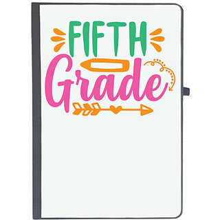                       UDNAG Ruled Notebook Diary 'School Teacher | fifth grade', [A5 80Pages 80GSM]                                              