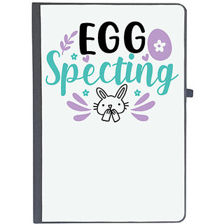                       UDNAG Ruled Notebook Diary 'Easter | egg specting Rabbit', [A5 80Pages 80GSM]                                              