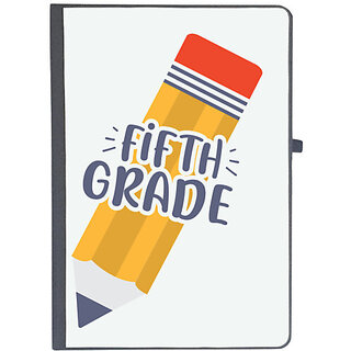                      UDNAG Ruled Notebook Diary 'School Teacher | fifth gradee', [A5 80Pages 80GSM]                                              