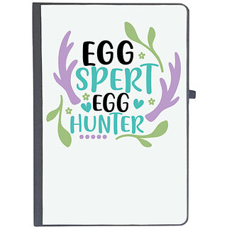                       UDNAG Ruled Notebook Diary 'Easter | eggspert egg hunter', [A5 80Pages 80GSM]                                              