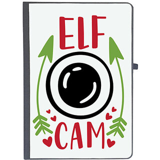                       UDNAG Ruled Notebook Diary 'Christmas Santa | Elf cam', [A5 80Pages 80GSM]                                              