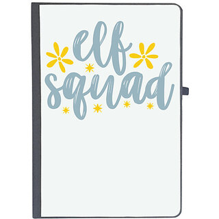                       UDNAG Ruled Notebook Diary 'Christmas Santa | Elf squad', [A5 80Pages 80GSM]                                              