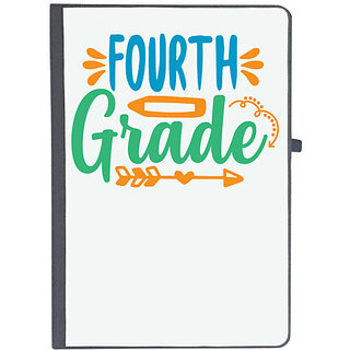                       UDNAG Ruled Notebook Diary 'School Teacher | fourth grade', [A5 80Pages 80GSM]                                              