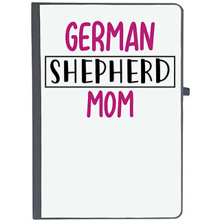                       UDNAG Ruled Notebook Diary 'Mother | GERMAN SHEPHERD MOM', [A5 80Pages 80GSM]                                              