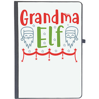                       UDNAG Ruled Notebook Diary 'Christmas Santa | Grandma elf', [A5 80Pages 80GSM]                                              