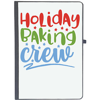                       UDNAG Ruled Notebook Diary 'Crew | holiday baking crew', [A5 80Pages 80GSM]                                              