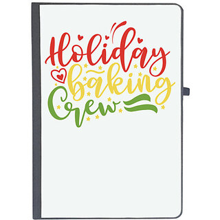                       UDNAG Ruled Notebook Diary 'Crew | holiday baking creww', [A5 80Pages 80GSM]                                              