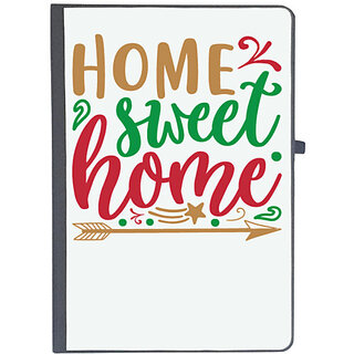                       UDNAG Ruled Notebook Diary 'Home | home sweet homee', [A5 80Pages 80GSM]                                              