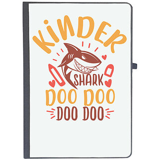                       UDNAG Ruled Notebook Diary 'Shark | kinder shark doo doo', [A5 80Pages 80GSM]                                              