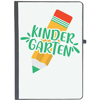                       UDNAG Ruled Notebook Diary 'School Teacher | kinder gartenn', [A5 80Pages 80GSM]                                              